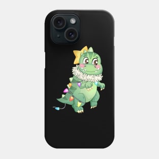 T-rex Christmas Phone Case