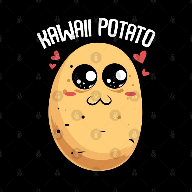 Cute Anime Kawaii Potato Manga Vegetable by Lumio Gifts