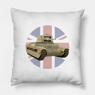 Matilda II WW2 British Tank Pillow