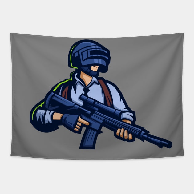 PUBG Tapestry by Wavey's