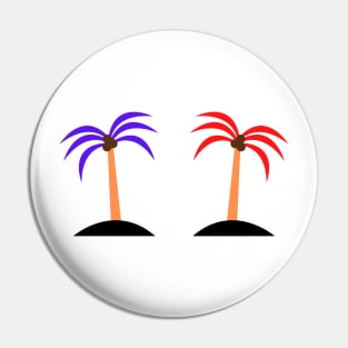 red purple palm tree texture Pin