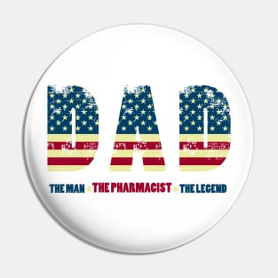 PHARMACIST DAD Pin