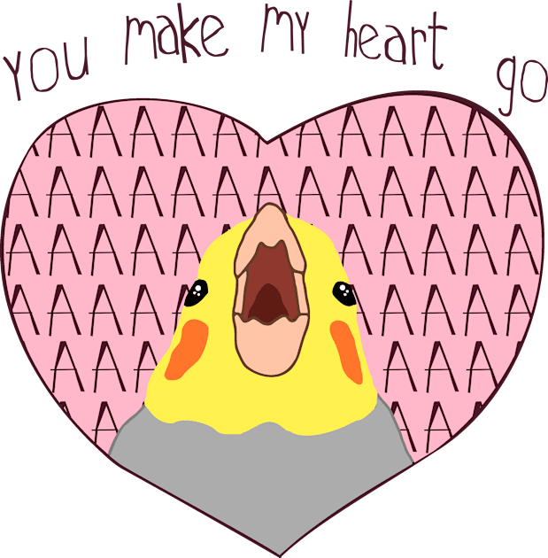 you make my heart go AAAAAAAAA Kids T-Shirt by FandomizedRose