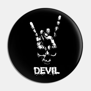 Devil Cool Creative Design Pin