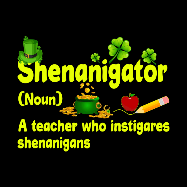 Shenanigator A Teacher Who Instigares Shenanigans by Jenna Lyannion