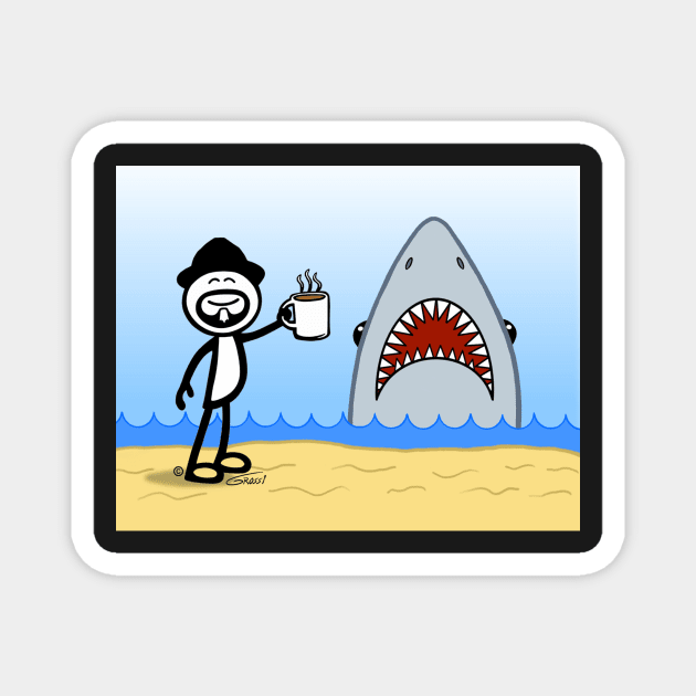 Shark Magnet by GDGCreations