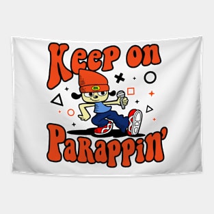 Keep On Parrappin Tapestry