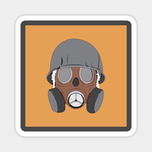 Gas mask Magnet