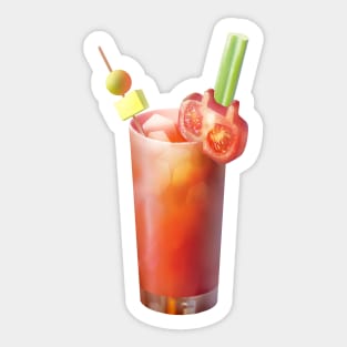 Mini Cocktail Drink Stickers