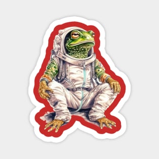 The Space Frog Magnet