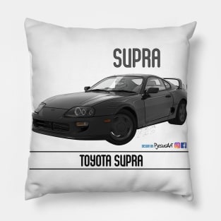 Supra Black Pillow