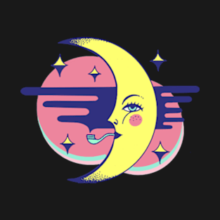 Smokey moon T-Shirt