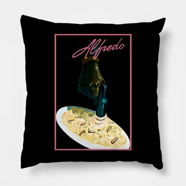 Alfredo Delicioso Pillow by meantibrann