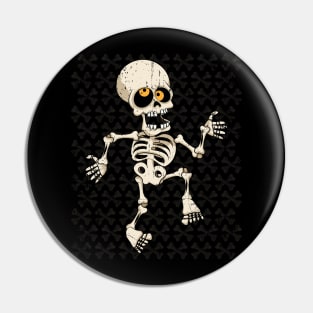 Funny Dancing Skeleton Halloween Gift Pin