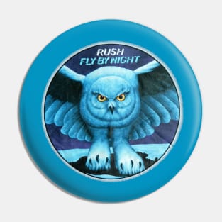 Blues owl Pin