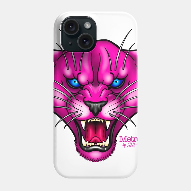 Pink Panther 2 Phone Case by MetroInk
