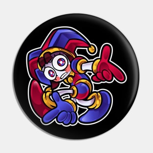 Pomni Adventure Digital Circus Pin