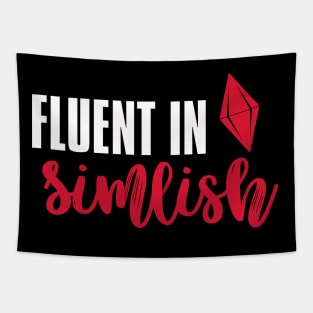 Fluent In Simlish Tapestry