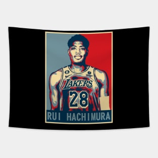 Los Angeles Lakers Rui Hachimura Tapestry