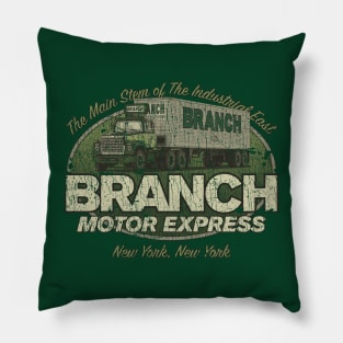 Branch Motor Express Company 1923 Pillow