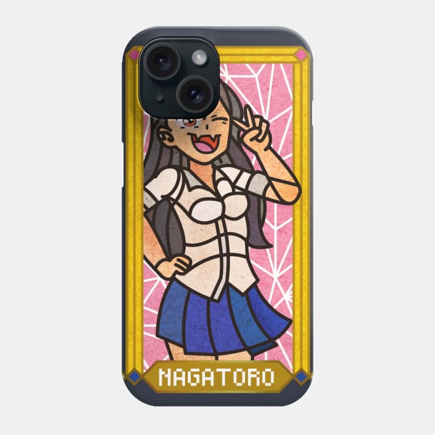 Nagatoro -  Please Don't Toy With Me, Miss Nagatoro Phone Case by vizcan