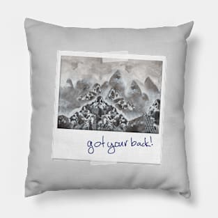 I got your back! Pillow