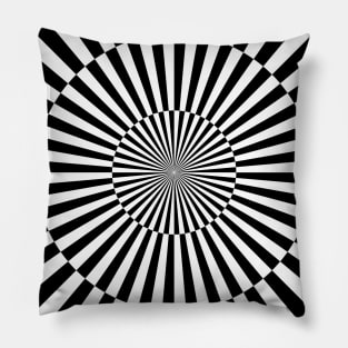 Hypno Op Art Pillow