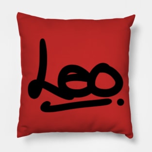 "Leo" signature design Pillow