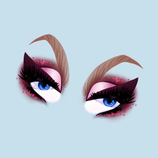 Trixie Mattel's iconic eye makeup T-Shirt