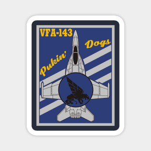 VFA-143 Pukin Dogs - F/A-18 Magnet