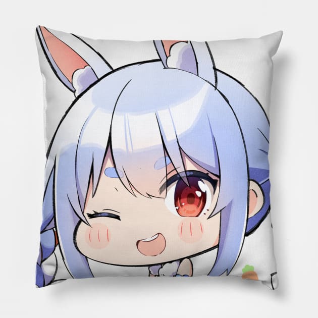 Usada Pekora Chibi Pillow by Kent