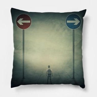 Choose the direction Pillow