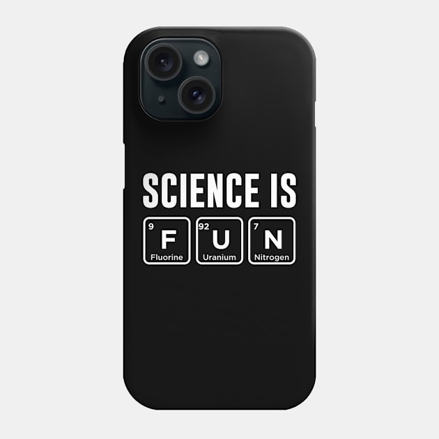 Science is fun Phone Case by anupasi