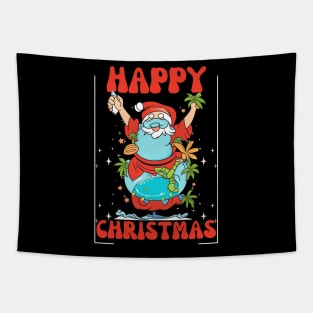Happy Christmas Tapestry