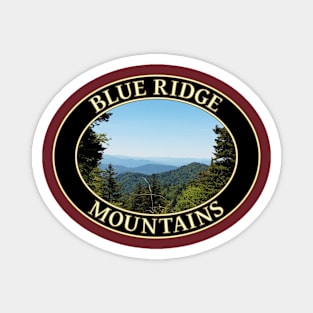 Blue Ridge Mountains in North Carolina Magnet