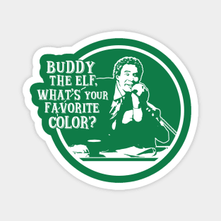 Elf - What's Your Favorite Color? Magnet