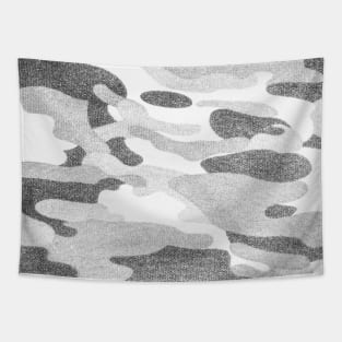 Snow camouflage Tapestry