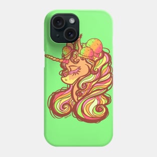 Sherbet Unicorn Phone Case