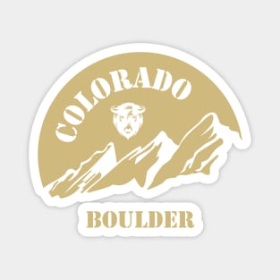 Colorado Boulder Magnet