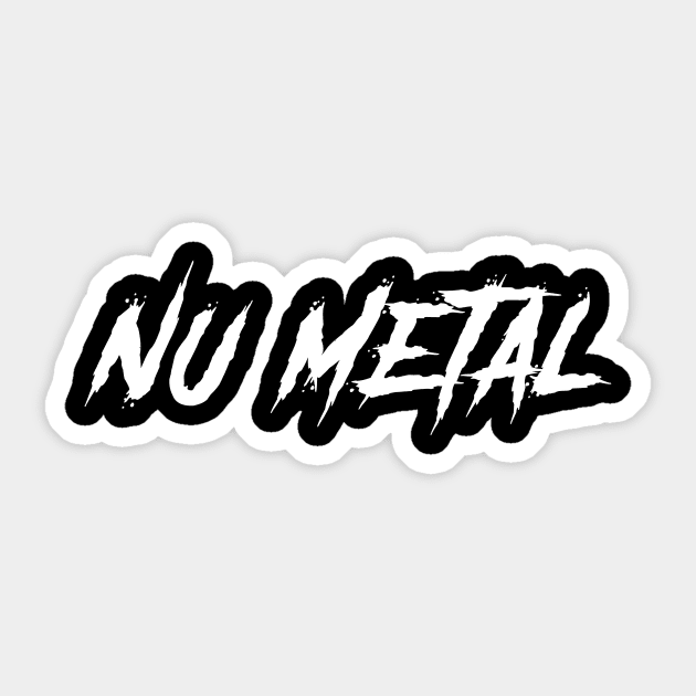 drempel Oefening muis Nu Metal - Nu Metal - Sticker | TeePublic
