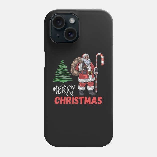 Santa Claus Phone Case by HyzoArt