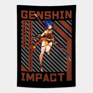 Xiangling II | Genshin Impact Tapestry