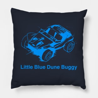 Little Blue Dune Buggy Pillow