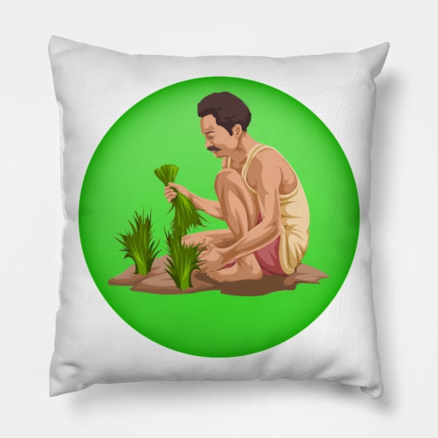 Livelihood - Job - Support - Livelihood profession Pillow by OrionBlue