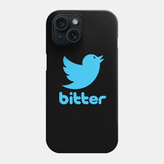 Bitter Tweet Phone Case by TeamKeyTees