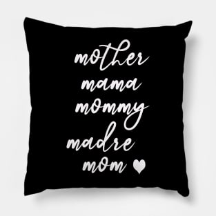 mother design Pillow