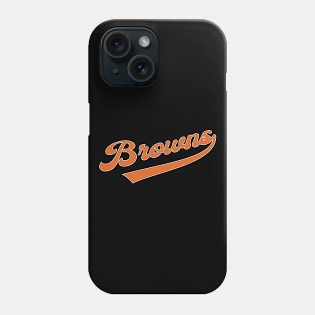 Browns Phone Case by Cemploex_Art