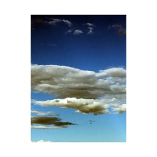 Clouds Dark Blue Sky T-Shirt