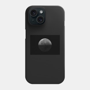 Moon against starry sky Phone Case