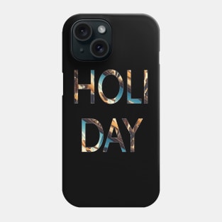 Holiday lover summer vacation typography Phone Case